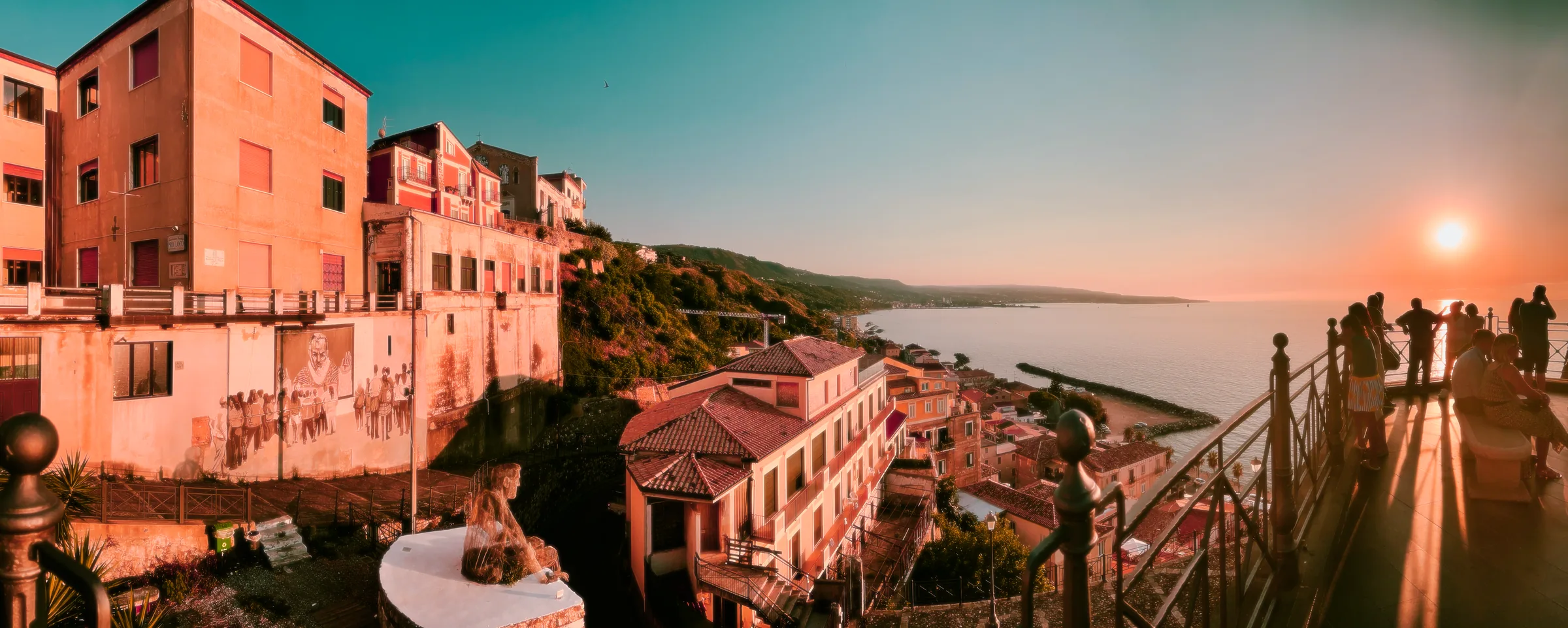 Pizzo, a coastal town on the Tyrrhenian Sea in Calabria